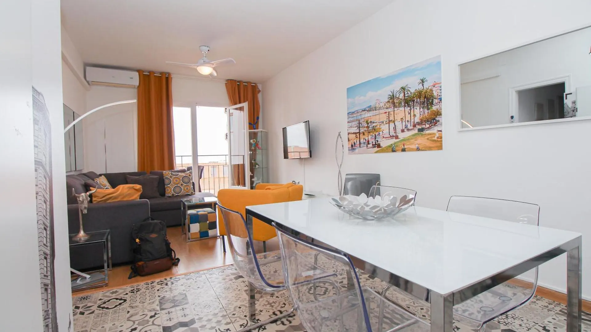 아파트 Sitges La Fita Belle Vue Sur Mer 스페인